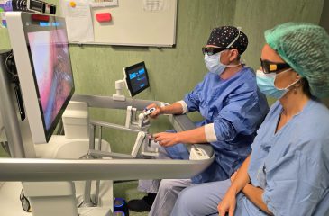 Primeira Cirurgia Robotica na ULSTS